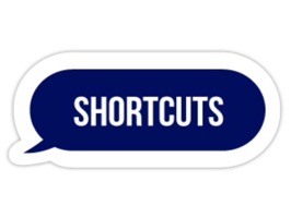 Get your point across with Shortcuts