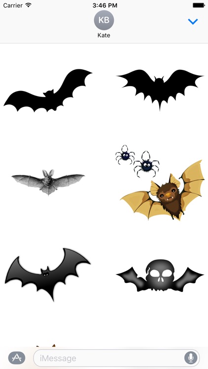 Bats Stickers