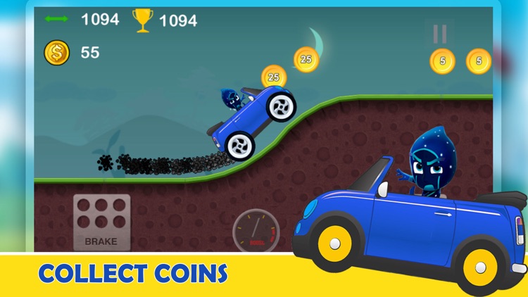 PJ Masks kids Racing Game