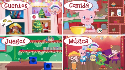 How to cancel & delete Mundo Lanugo en Navidad – Juegos Navideños from iphone & ipad 1