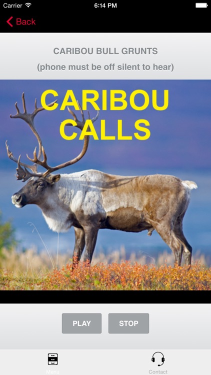 Caribou Calls for Big Game Hunting