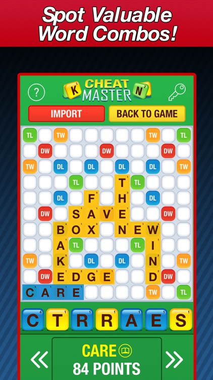 Cheat Master - word cheats for Words With Friends screenshot-3
