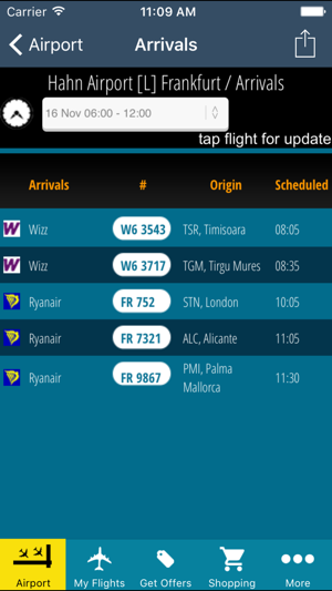 Frankfurt Hahn Airport Pro (HHN) + Flight Tracker(圖2)-速報App