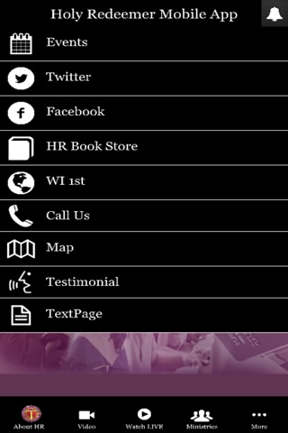 Holy Redeemer Mobile App screenshot 3