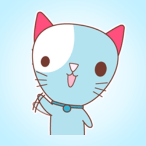 Kitten on Holyday > Stickers! icon