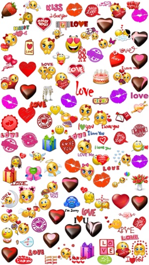 Love Stickers Chat for iMessage(圖2)-速報App