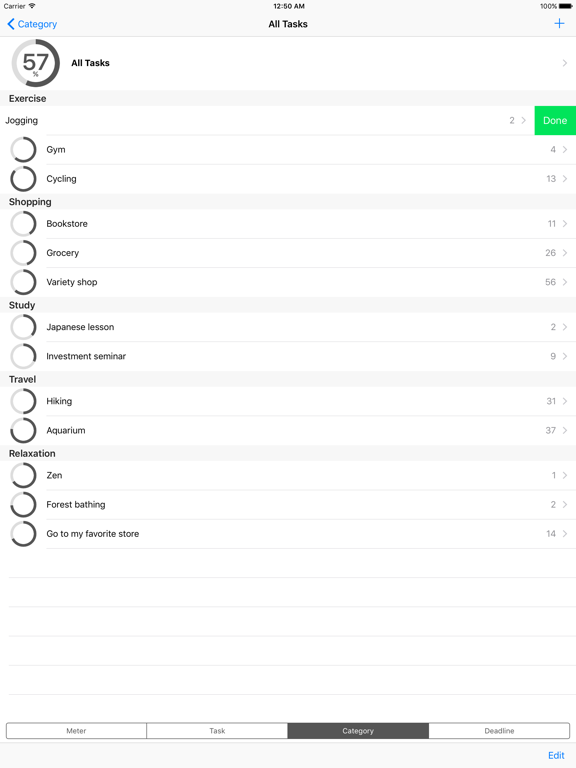 Screenshot #6 pour TaskMeter