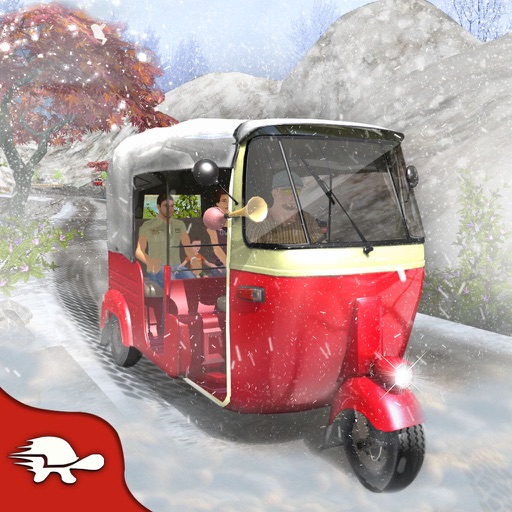 Winter Snow Driving - Crazy Auto Tuk Tuk Taxi iOS App