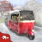 Winter Snow Driving - Crazy Auto Tuk Tuk Taxi