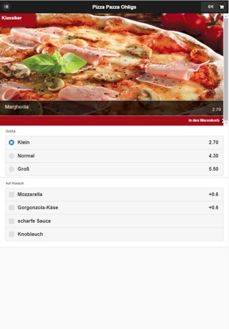 Pizza Pazza Ohligs screenshot 3