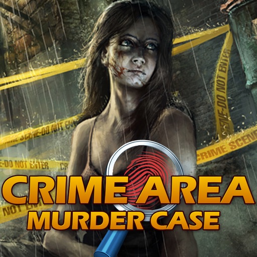 Murder Case Crime Area Investigation Icon