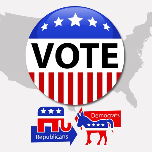 VoteMoji: USA Election 2016 Vote Me Sticker Pack icon