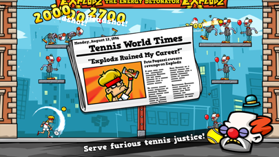 Screenshot from Tennis in the Face
