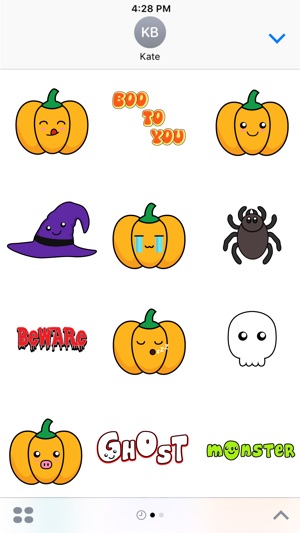 Spooky Halloween Stickers Pack for iMessage(圖4)-速報App