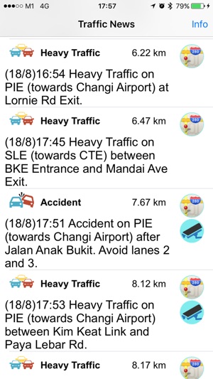 SG Instant Traffic News(圖1)-速報App