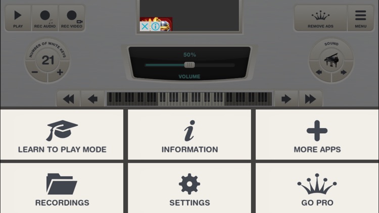 Virtual Piano Keyboard