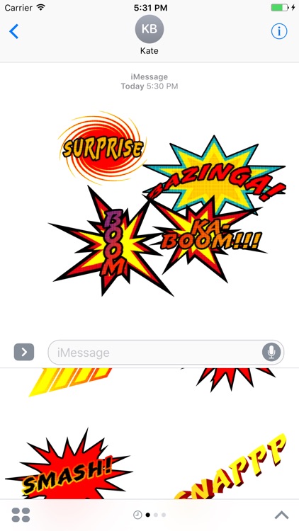 Comic Messages