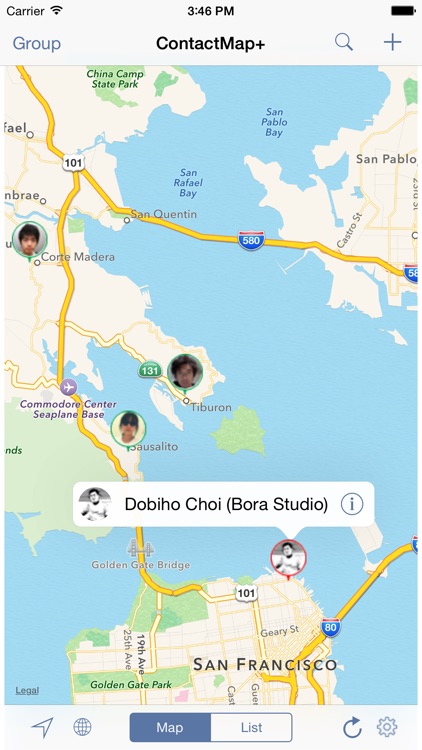 Contact Map+