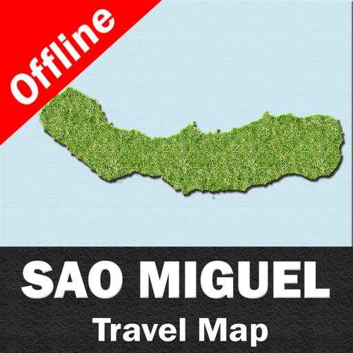 SAO MIGUEL ISLAND – GPS Travel Map Offline Navigator