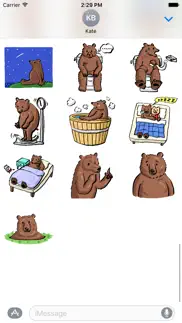 dummy bears sticker pack iphone screenshot 4