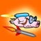 Experience the adventure of Rocket Pig by dodging obstacles