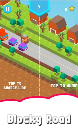 Game screenshot Blocky Road Pro apk