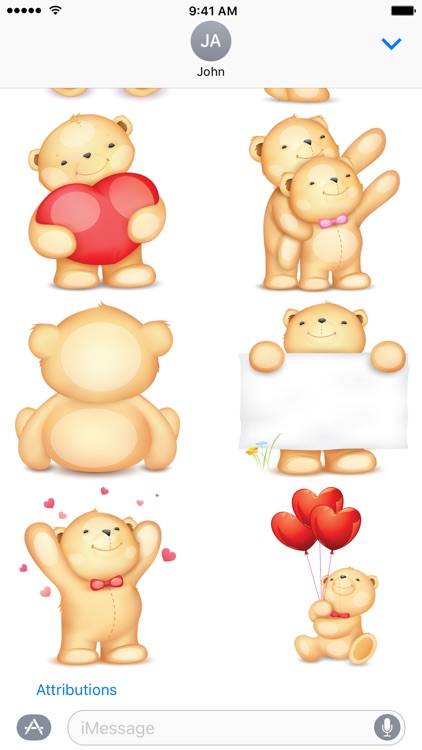 Cute Bear Stickers