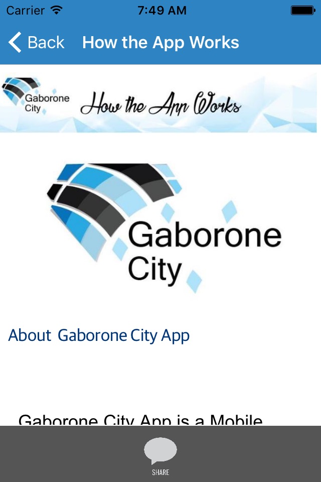 Gaborone City screenshot 4