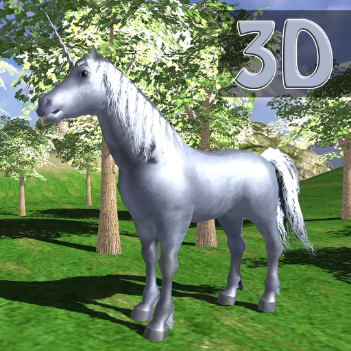 Unicorn Horse Mountain Simulator Icon