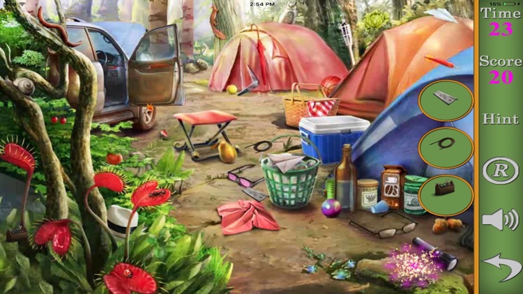 Hidden Objects Of A Camping Day screenshot-3