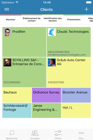 SmartyCRM. Task tracker screenshot 2