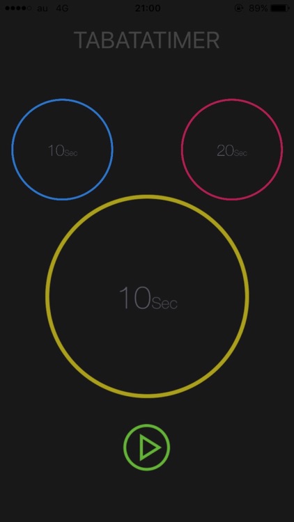 Tabata Timer -simple
