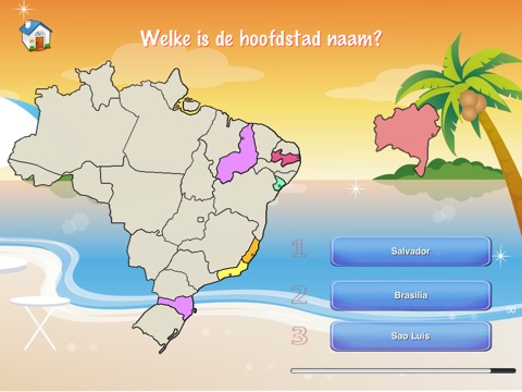 Brazil Puzzle Map screenshot 4