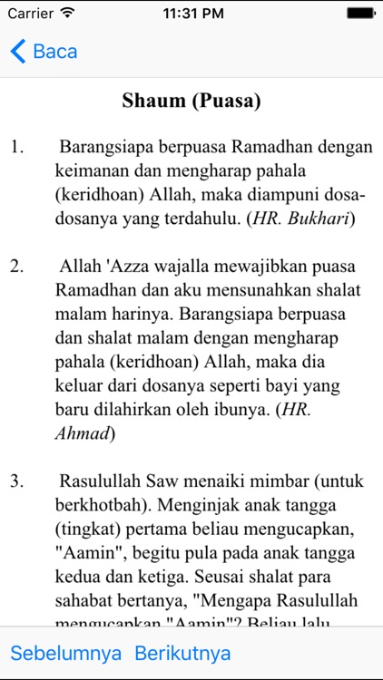 Hadith Pack - English Indonesia screenshot-3