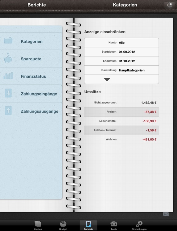 iControl for iPad - Mobile Banking & Budget screenshot-4