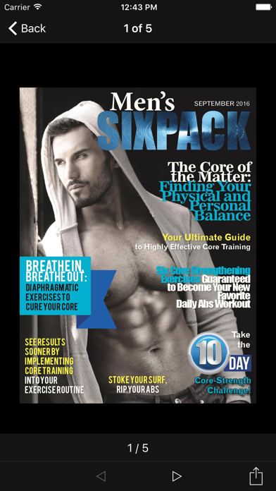 Men's Six Pack Magazineのおすすめ画像2