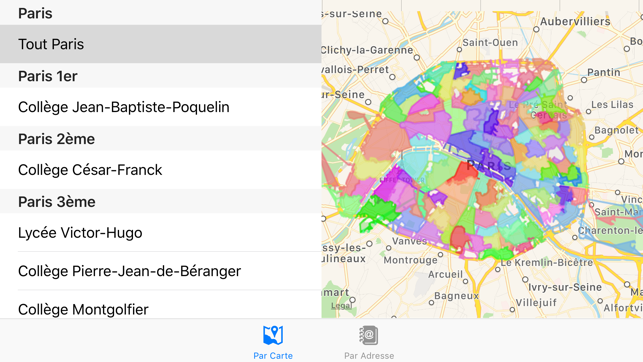 Sectorisation Scolaire Paris(圖2)-速報App