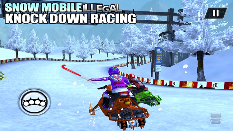 SnowMobile Illegal Racing - SnowMobile Racing Game