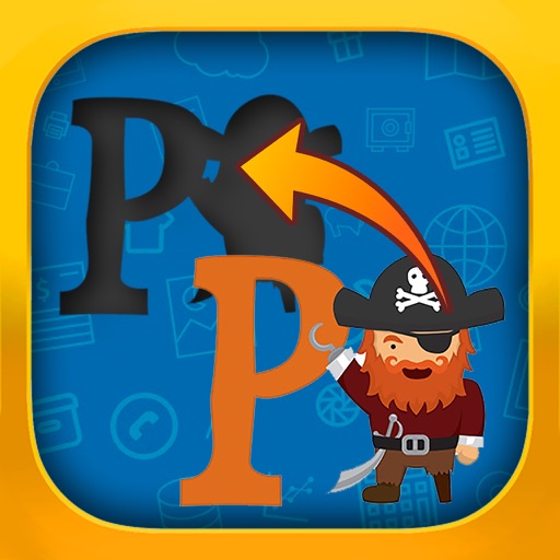 Puzzle for kids - Pirate Alphabet Icon