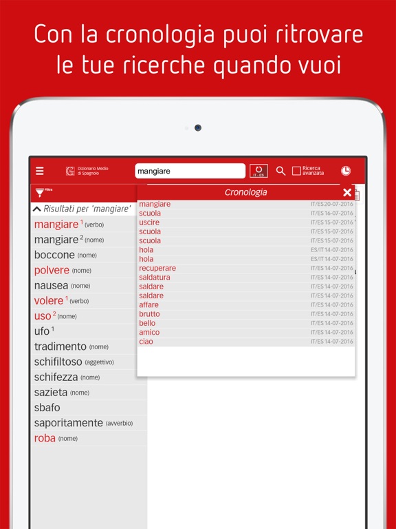 Dizionario medio di Spagnolo screenshot 4
