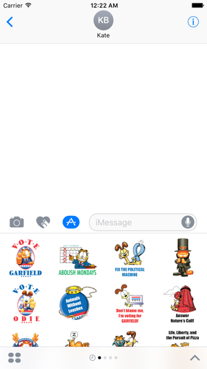 Garfield's Political Party Stickers(圖1)-速報App