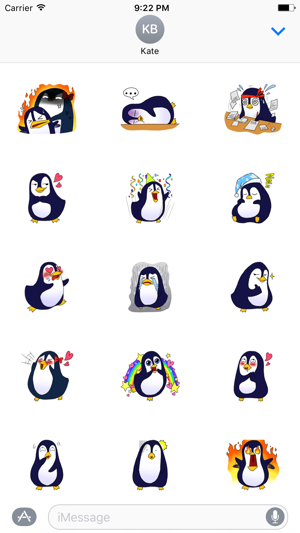 Penguin Sticker(圖1)-速報App