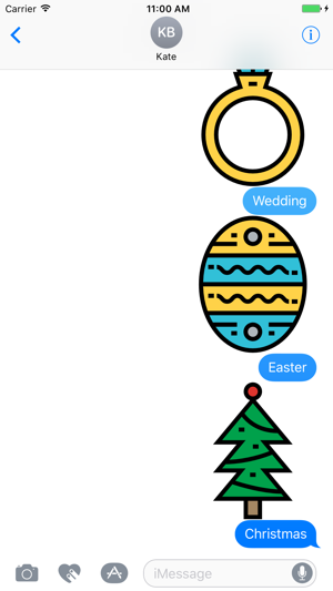 Holidays - Christmas, Halloween and More Stickers(圖1)-速報App