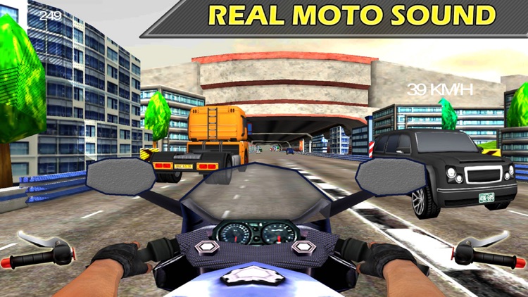 City Bike Drive : 3D Highway Ride 2016 screenshot-3