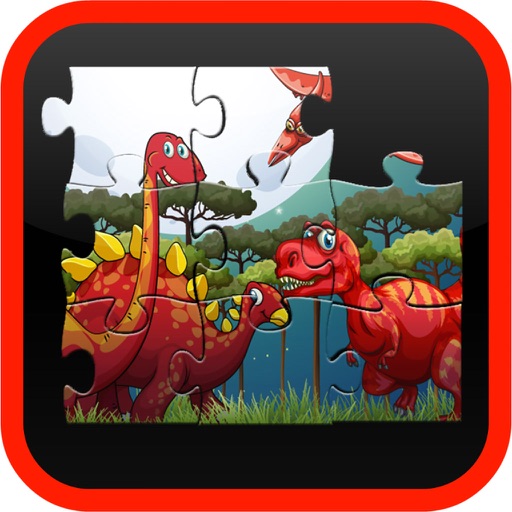 Magic Puzzle: Jigsaw dinosaur for jurassic park Icon