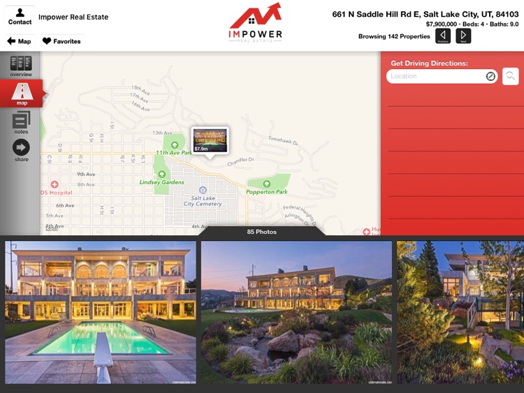IMPOWER Real Estate for iPad