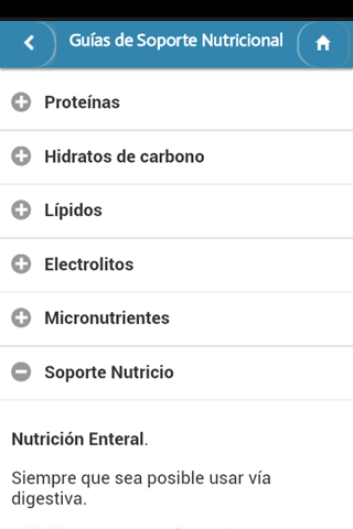 Guías de Soporte Nutricional screenshot 4