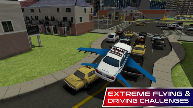 Flying Police Car Simulator & Cop driver games