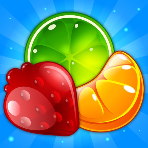 Gummy Jelly Pop: Fruit Candy Mania Splash Games Icon