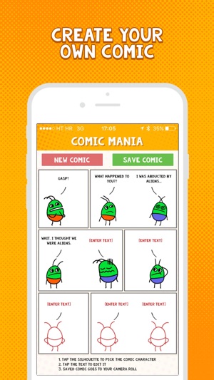 Comic Mania - Make Your Own Comics(圖1)-速報App